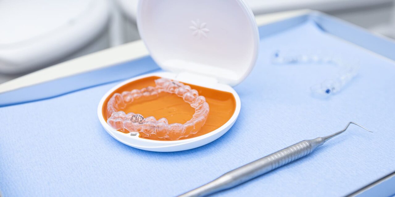 Come si puliscono le mascherine Invisalign?
